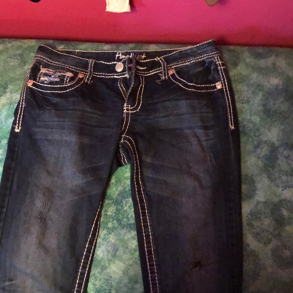 Distressed Jeans